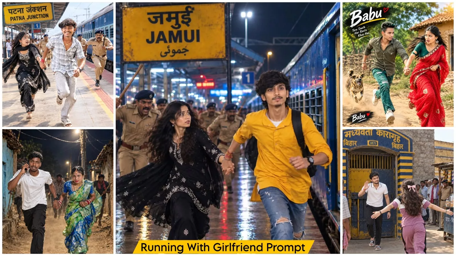 Running With Girlfriend Ai Photo Editing Prompt