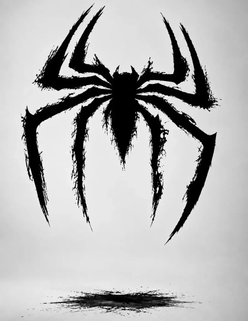 Spider Poster Ai Photo Editing Background