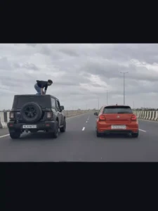 Trending Car Roof Jump Ai Video Editing
